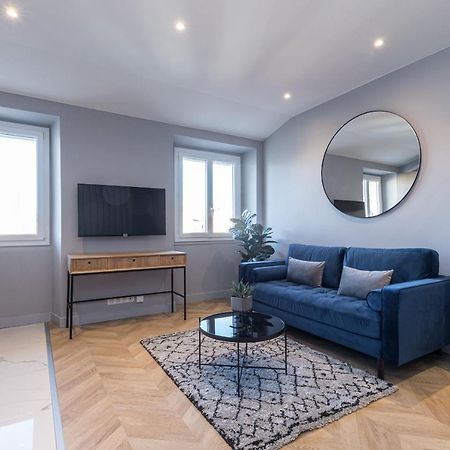 1 Su Ede - Dernier Etage Ascenseur - 1 Min Plage Et Zone Pietonne Ницца Экстерьер фото