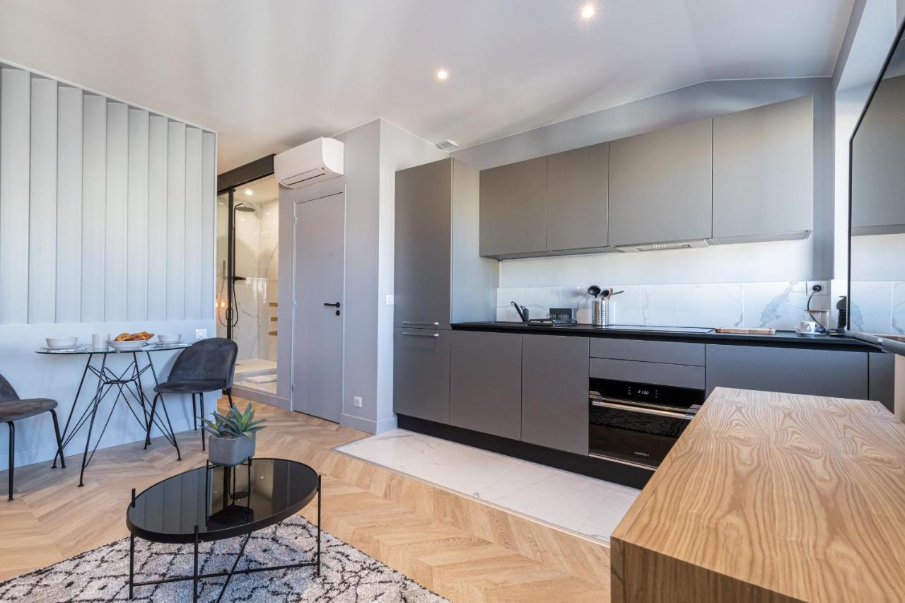 1 Su Ede - Dernier Etage Ascenseur - 1 Min Plage Et Zone Pietonne Ницца Экстерьер фото