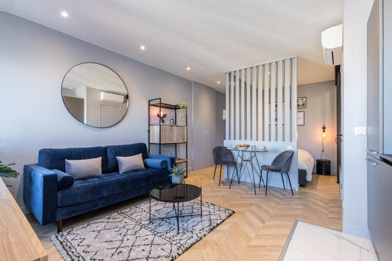 1 Su Ede - Dernier Etage Ascenseur - 1 Min Plage Et Zone Pietonne Ницца Экстерьер фото
