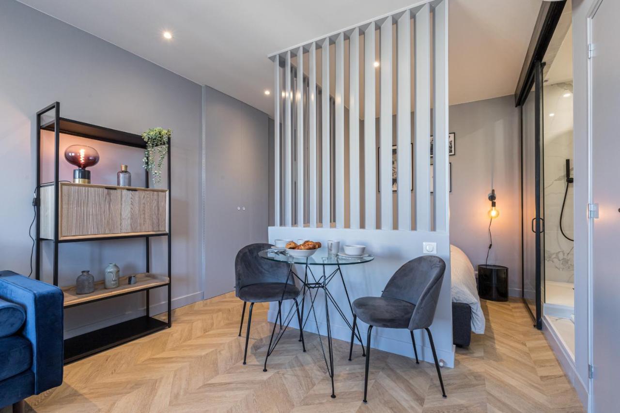 1 Su Ede - Dernier Etage Ascenseur - 1 Min Plage Et Zone Pietonne Ницца Экстерьер фото