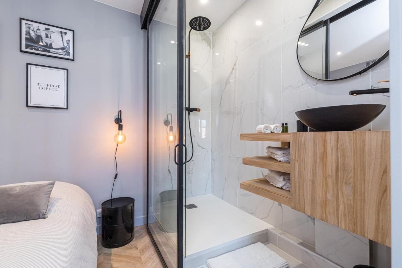 1 Su Ede - Dernier Etage Ascenseur - 1 Min Plage Et Zone Pietonne Ницца Экстерьер фото